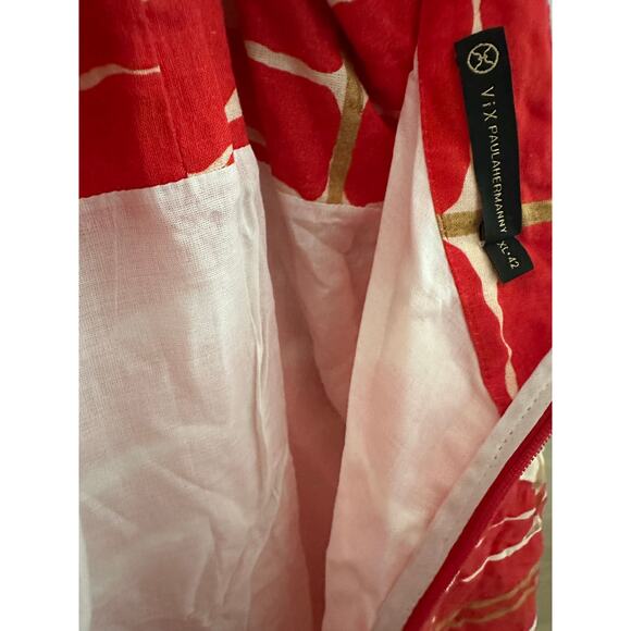 Vix Swimwear Aster Detail Short Dress in Agni - Picture 11 of 12